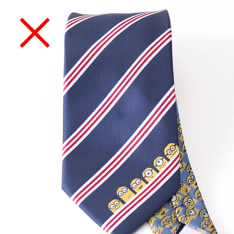 キャラクターネクタイ　就活