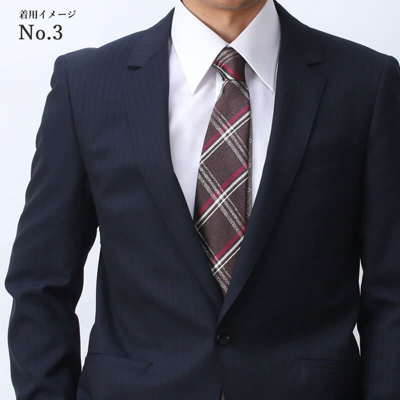 ウールネクタイ チェック ウォームビズ