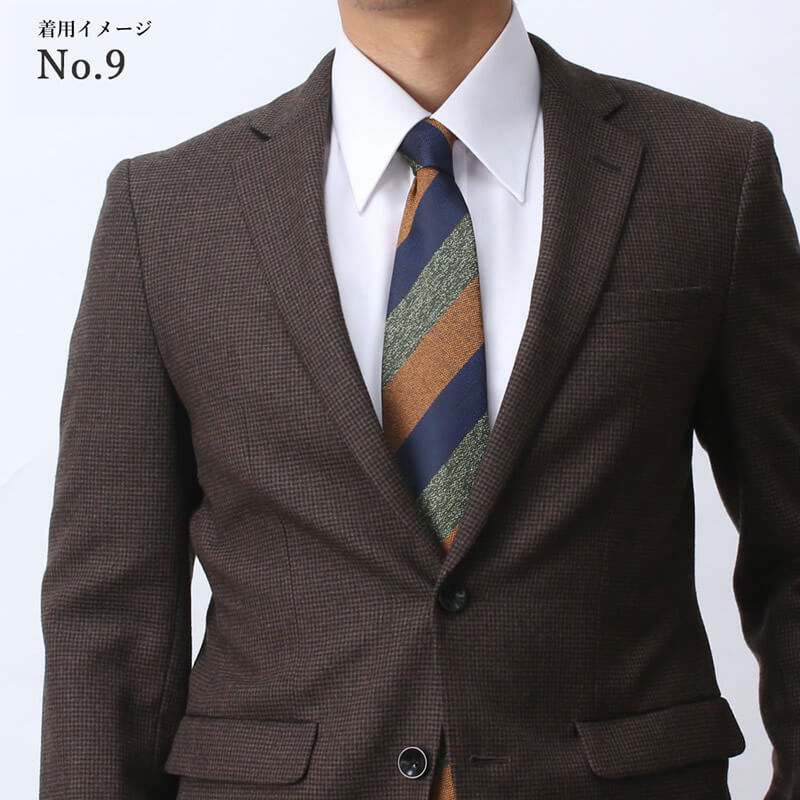 ウールネクタイ ストライプ ウォームビズ