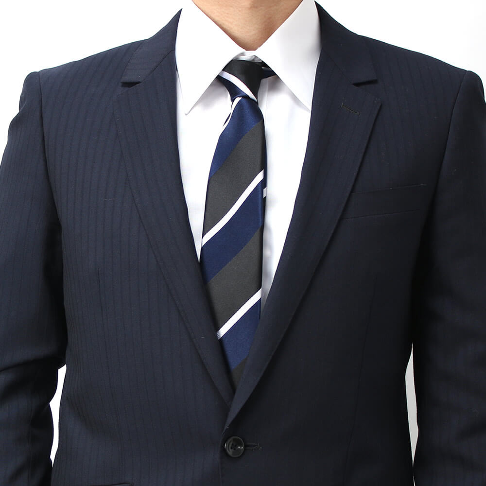 青 ネクタイ 成人式