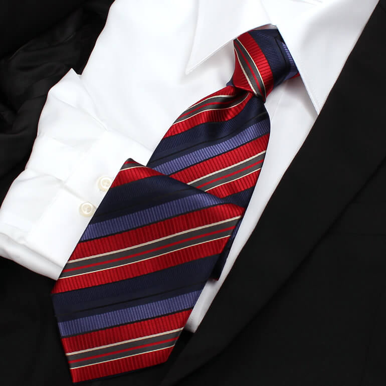 赤 レッド ネクタイ