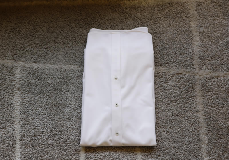 ワイシャツ　たたみ方