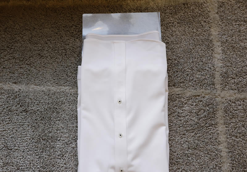 ワイシャツ　たたみ方