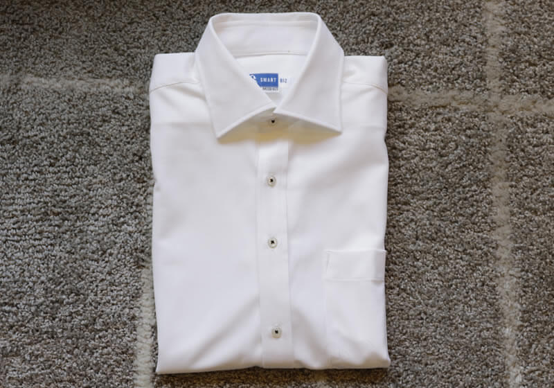 ワイシャツ　たたみ方