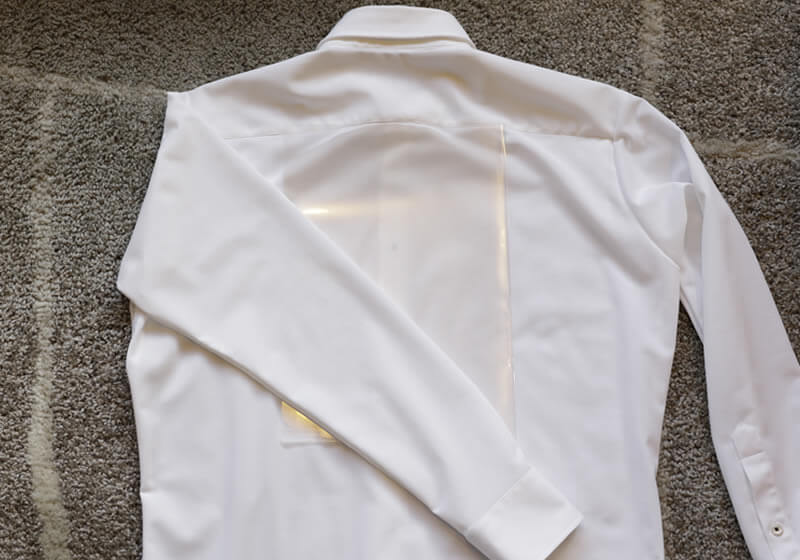 ワイシャツ　たたみ方