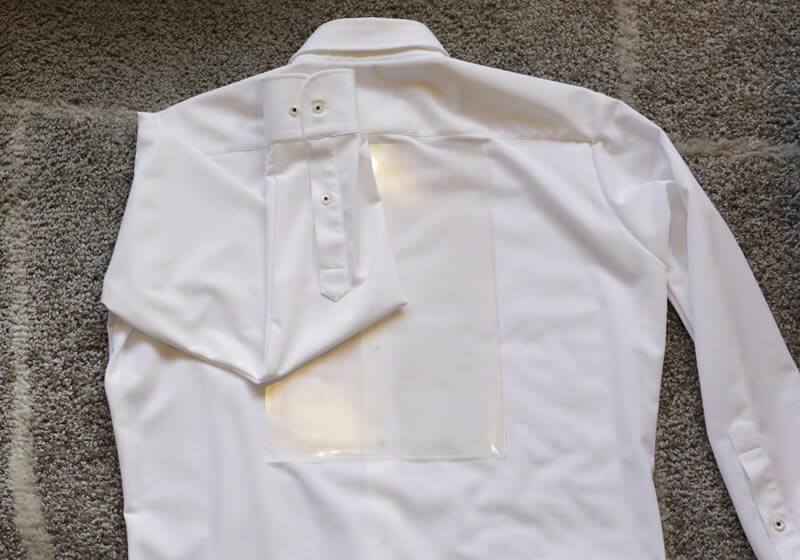 ワイシャツ　たたみ方