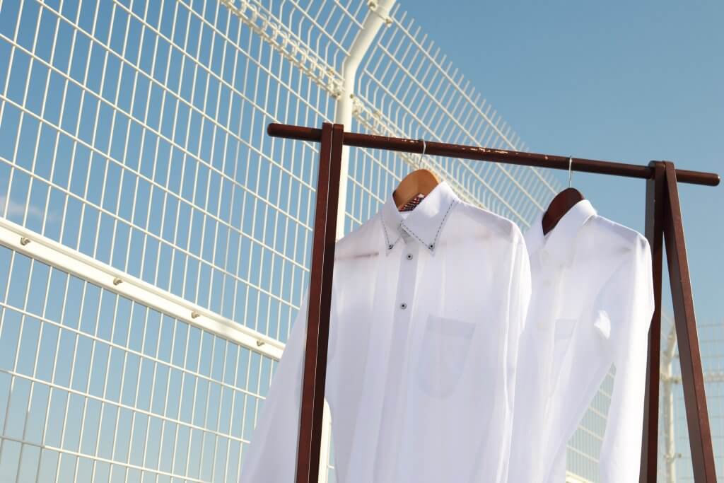ワイシャツ 干し方