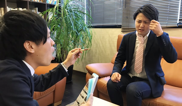 説教を受けるH氏